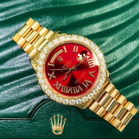 rolex watch red face replica|rolex red dial watches.